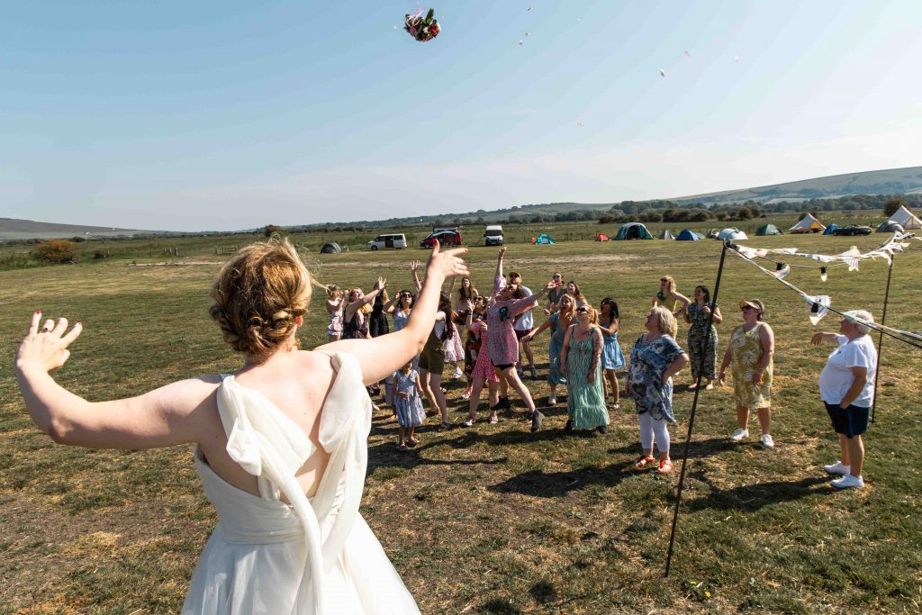 Documentary Wedding Photography at Party Fields, Lewes, East Sussex