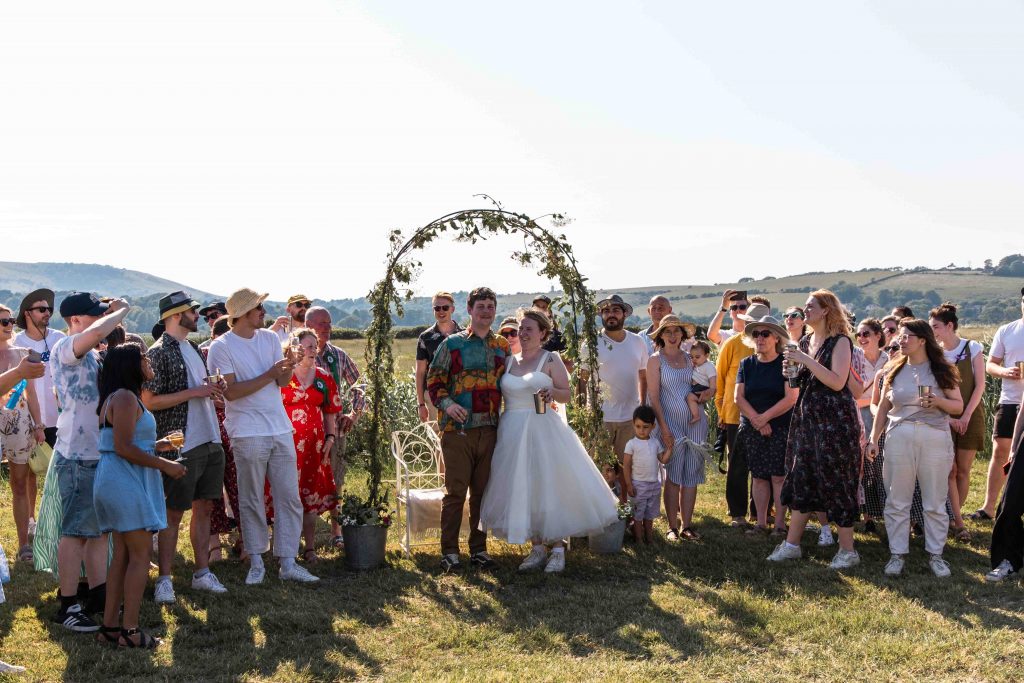 Documentary Wedding Photography at Party Fields, Lewes, East Sussex