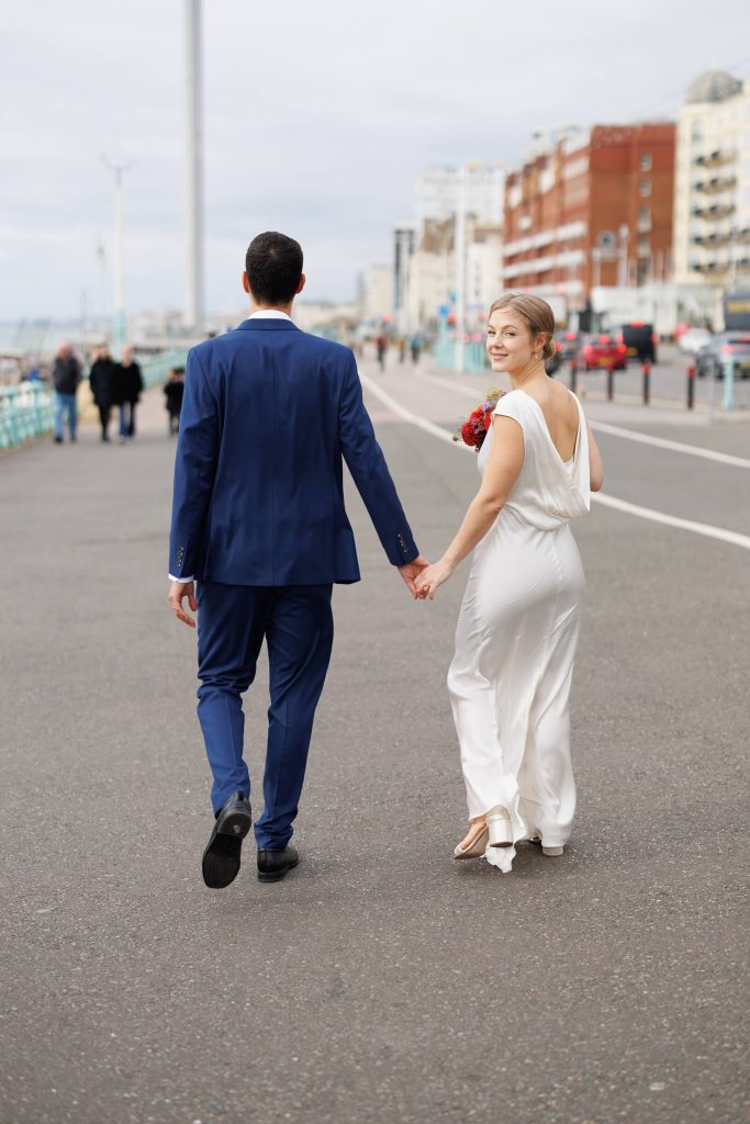 wedding couple Brighton